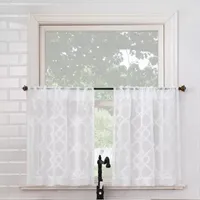 No 918 Tasha 2-pc. Rod Pocket Window Tier