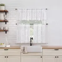 No 918 Tasha 2-pc. Rod Pocket Window Tier