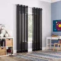 No 918 Calypso Light-Filtering Grommet Top Single Curtain Panel