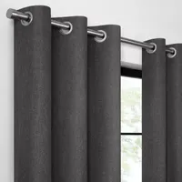 Eclipse Welwick Magnitech 100% Blackout Grommet Top Single Curtain Panel