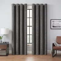 Eclipse Branson Magnitech 100% Blackout Grommet Top Single Curtain Panel