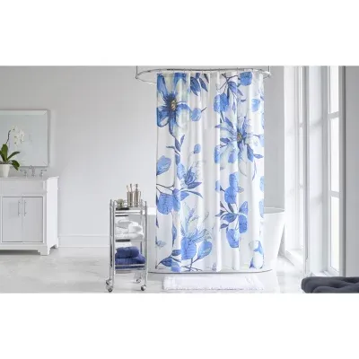 Liz Claiborne Large Scale Floral Shower Curtain