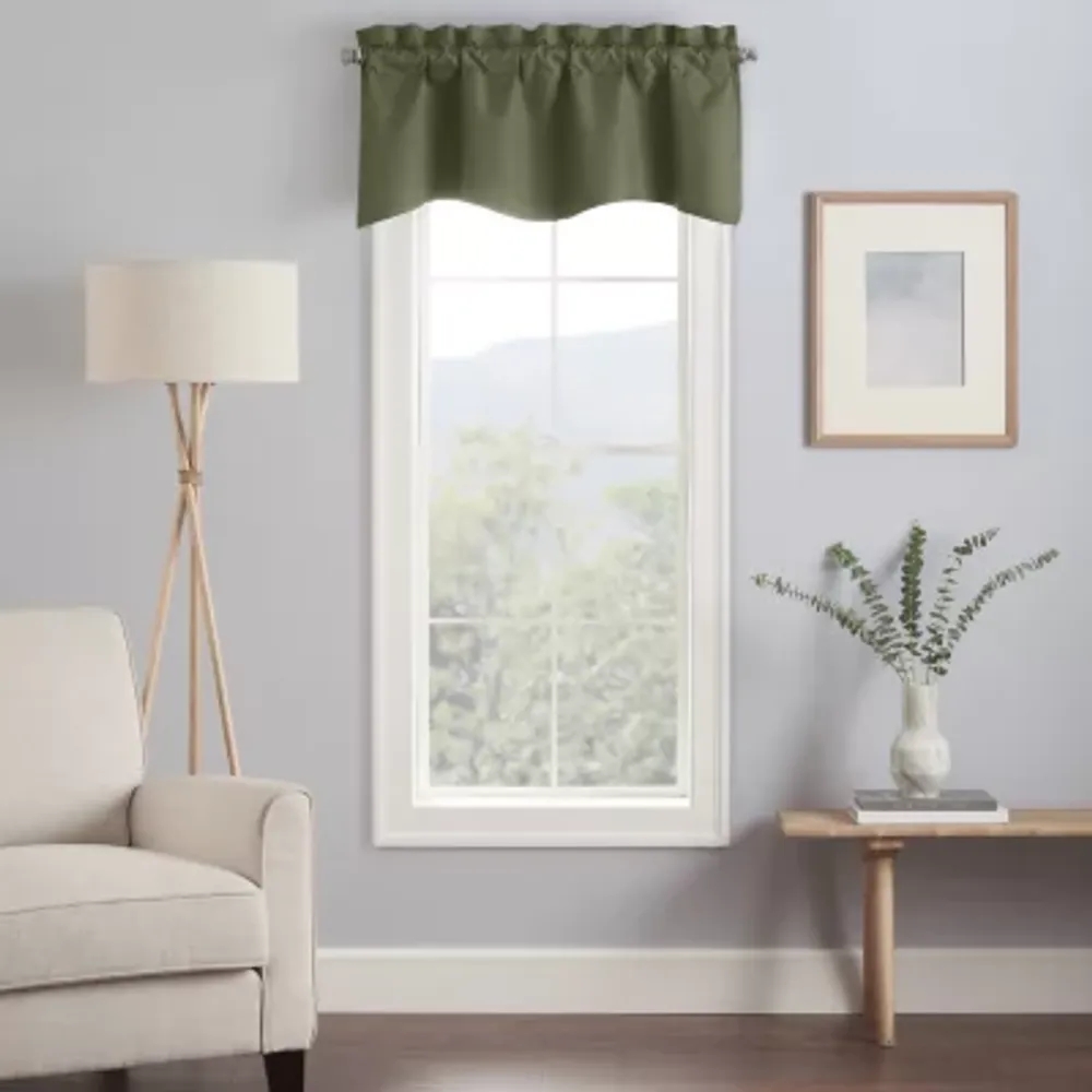 Eclipse Kendall Rod Pocket Scallop Valance