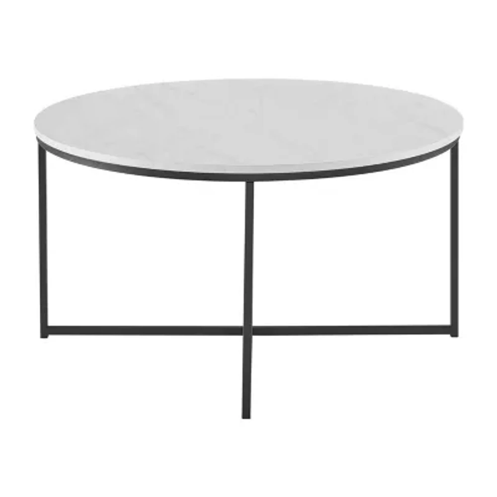 Mid Century Modern Round Coffee Table
