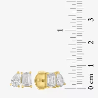 Diamond Addiction (G-H / Si2-I1) 2 CT. T.W. Lab Grown White Diamond 10K Gold Pear Stud Earrings