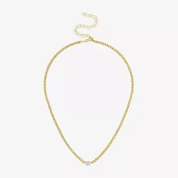 Diamond Addiction (G-H / Si2-I1) Womens 1/ CT. T.W. Lab Grown White 10K Gold Pendant Necklace