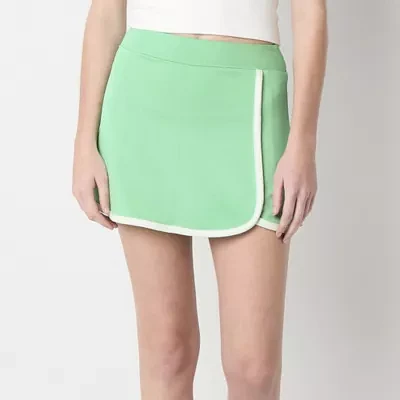 Arizona Built Shorts Womens Active Wrap Skirt-Juniors
