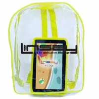 7" Quad Core 2GB RAM 32GB Storage Android 12 Tablet with Yellow Kids Defender Case and Backpack