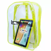 7" Quad Core 2GB RAM 32GB Storage Android 12 Tablet with Yellow Kids Defender Case and Backpack