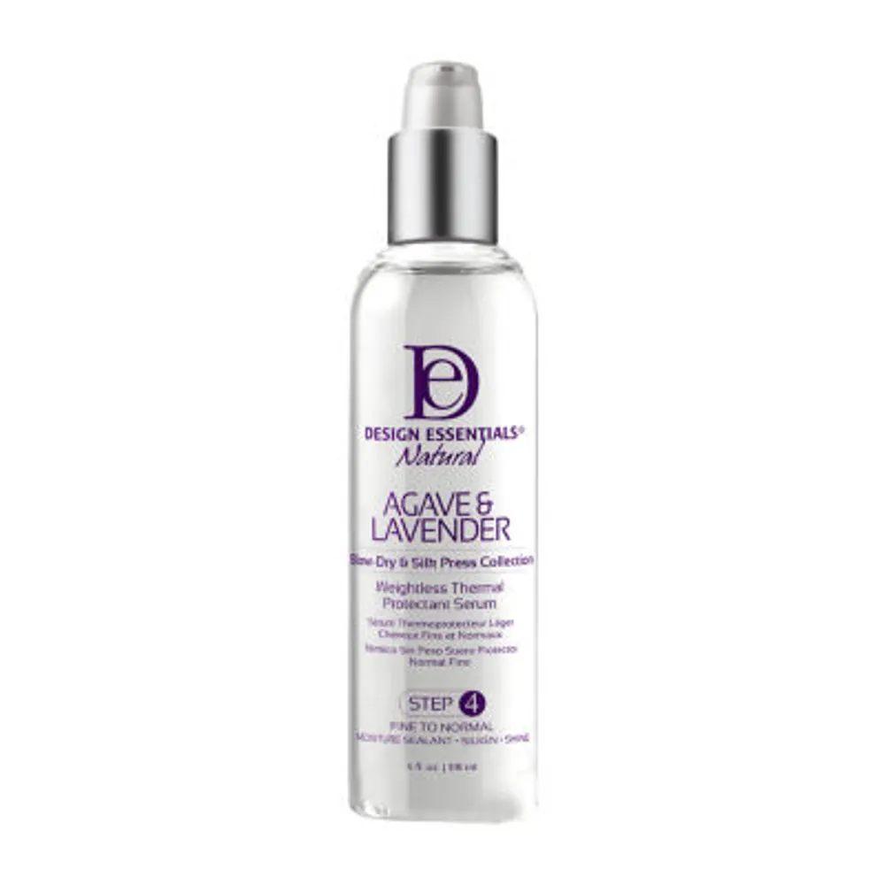 Design Essentials Agave & Lavender Thermal Protectant Hair Serum-4 oz.