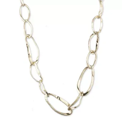 Worthington 17 Inch Link Collar Necklace