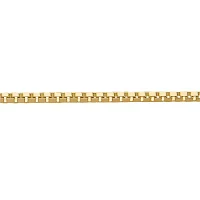 14K Gold .75mm Box Chain Necklace