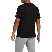 PUMA Essentials Mens Crew Neck Short Sleeve Graphic T-Shirt