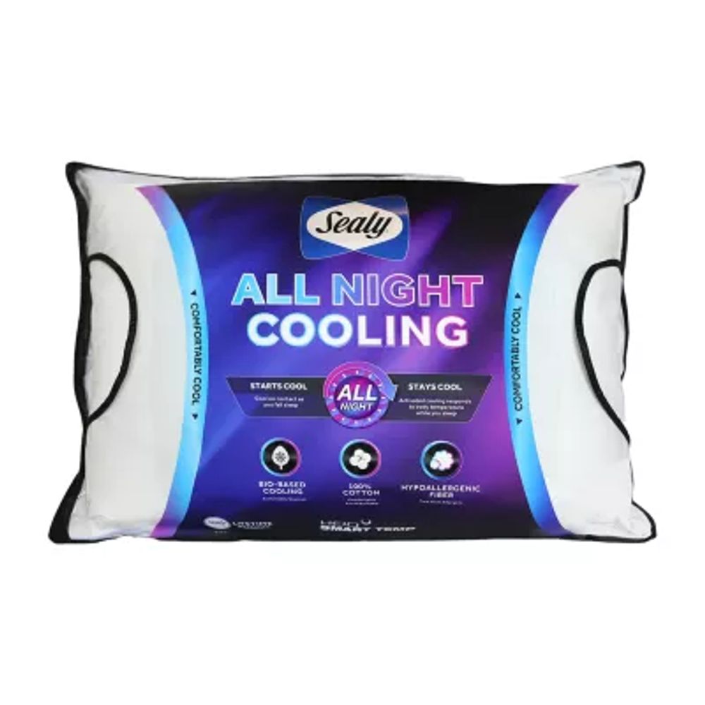 Sealy All Night Allergen Barrier Medium Density Pillow