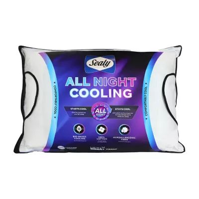 Sealy All Night Allergen Barrier Medium Density Bed Pillows