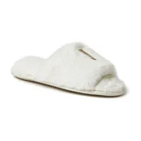 Dearfoams Lane Bridal Womens Slip-On Slippers