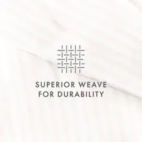 Casual Comfort Premium Ultra Soft Puffed Rugged Stripes Duvet Cover Set