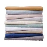 Linery Cotton Solid Flannel Wrinkle Resistant Sheet Set