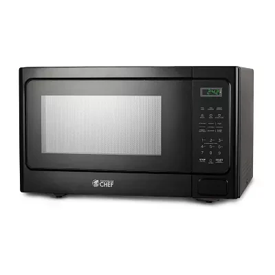 COMMERCIAL CHEF 1.3 Cu. Ft. Countertop Microwave with Digital Display Microwave & 10 Power Levels
