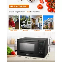 COMMERCIAL CHEF 1.3 Cu. Ft. Countertop Microwave with Digital Display Microwave & 10 Power Levels