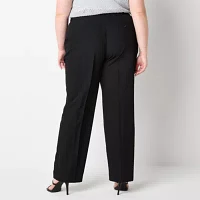 Worthington Plus Womens Modern Curvy Trouser