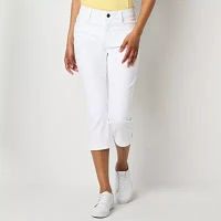 St. John's Bay Mid Rise Tall Capri Pants