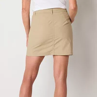 St. John's Bay Womens Mid Rise Skort-Tall