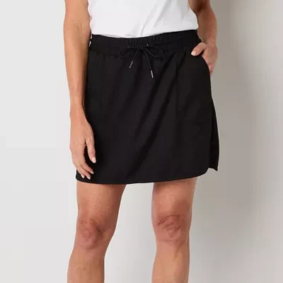 St. John's Bay Womens Mid Rise Skort-Tall