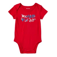 Okie Dokie Baby Unisex Crew Neck Short Sleeve Bodysuit