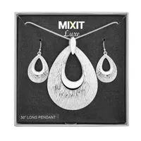 Mixit Silver Tone 2-pc. Jewelry Set
