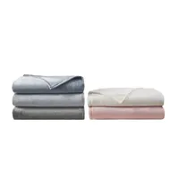 Clean Spaces Antimicrobial Treated Plush Blanket