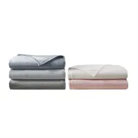 Clean Spaces Antimicrobial Treated Plush Blanket