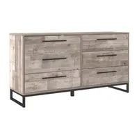 Signature Design by Ashley® Neilsville Bedroom Collection 6-Drawer Dresser