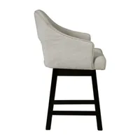 Signature Design by Ashley® Tallenger 2-pc. Counter Height Upholstered Swivel Bar Stool