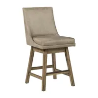 Signature Design by Ashley® Tallenger 2-pc. Counter Height Upholstered Swivel Bar Stool