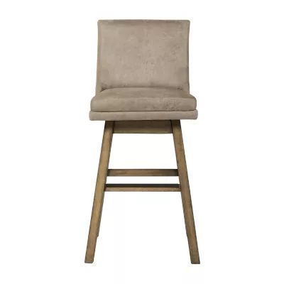 Signature Design by Ashley® Tallenger 2-pc. Upholstered Swivel Bar Stool