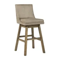 Signature Design by Ashley® Tallenger 2-pc. Upholstered Swivel Bar Stool