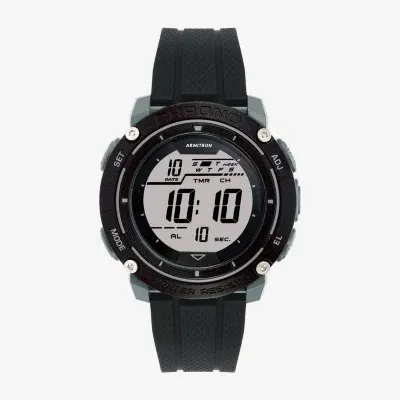 Armitron Mens Multi-Function Black Strap Watch 40/8482gbk