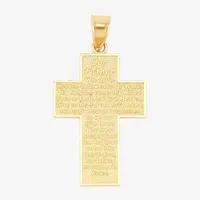 Unisex Adult 14K Gold Cross Pendant