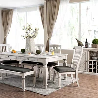 Bancrofte Dining And Kitchen Collection 6-pc. Rectangular Dining Set