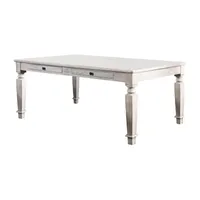 Bancrofte Dining And Kitchen Collection Rectangular Wood-Top Dining Table