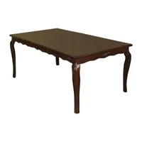 Palmvilla Dining And Kitchen Collection Rectangular Wood-Top Dining Table