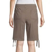 St. John's Bay Mid Rise Cargo Bermuda Short