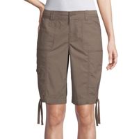 St. John's Bay Mid Rise Cargo Bermuda Short