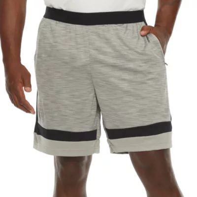 Xersion Mens Big and Tall Mid Rise Workout Shorts