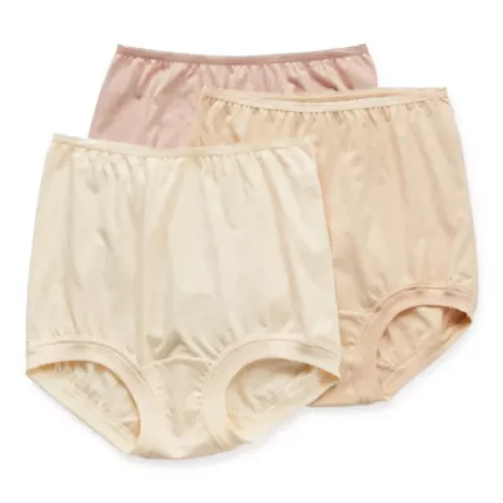 Underscore Cotton Band Leg 3 Pack Brief Panty 306449