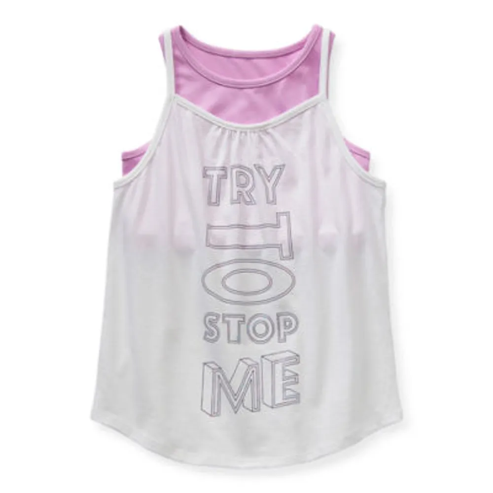 Xersion Little & Big Girls 2-pc. Round Neck Tank Top