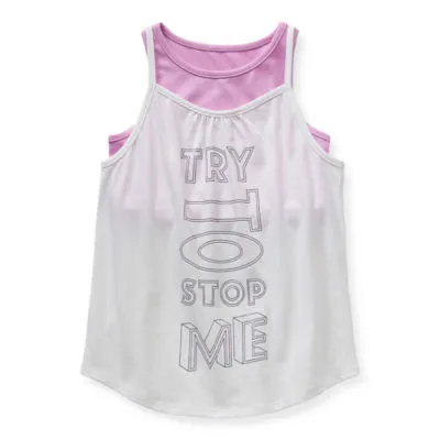 Xersion Little & Big Girls 2-pc. Round Neck Tank Top