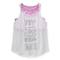 Xersion Little & Big Girls 2-pc. Round Neck Tank Top