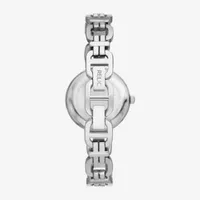 Relic By Fossil Relic Womens Silver Tone Bracelet Watch Zr34643